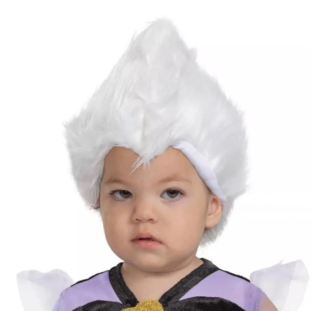 Disney Baby 6M+ Ursula Little Mermaid Halloween Costume Dress Belt & Headpiece